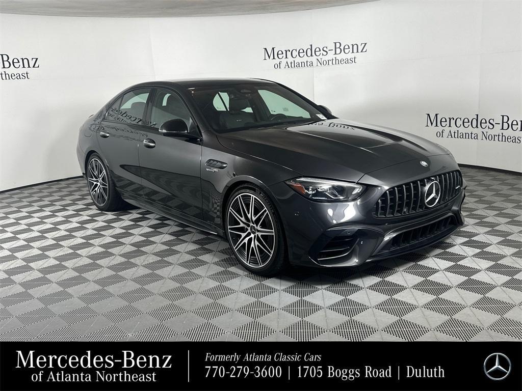 used 2024 Mercedes-Benz AMG C 63 car, priced at $82,754