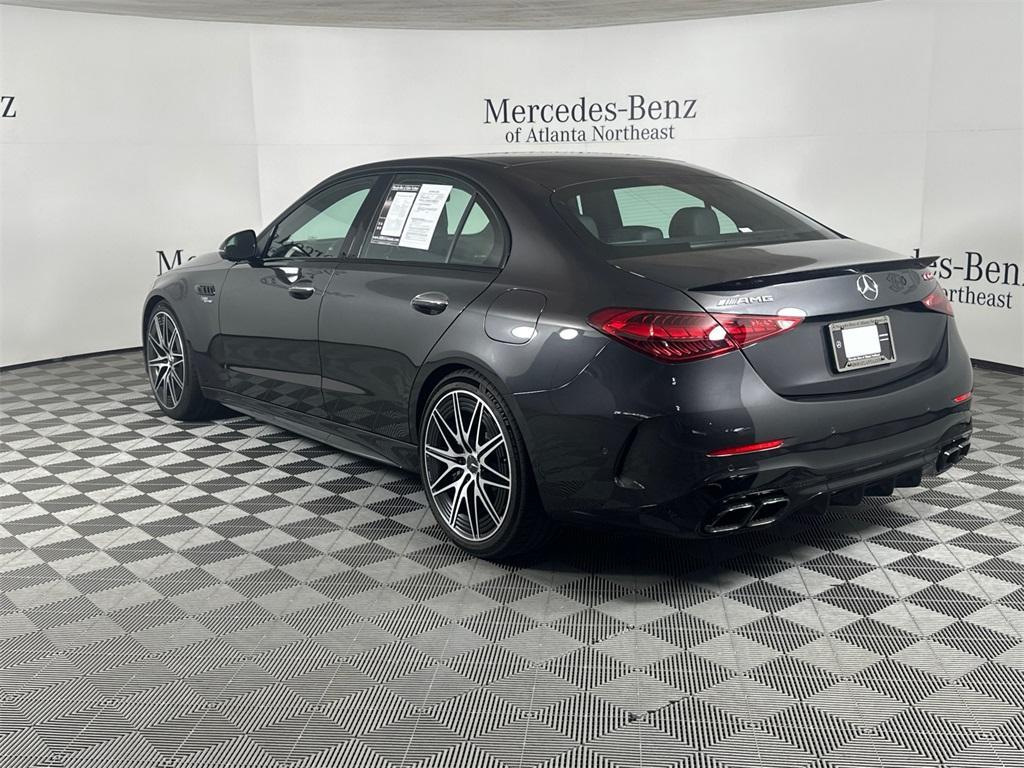used 2024 Mercedes-Benz AMG C 63 car, priced at $82,754