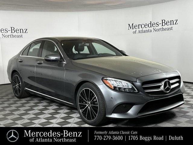 used 2021 Mercedes-Benz C-Class car, priced at $33,997