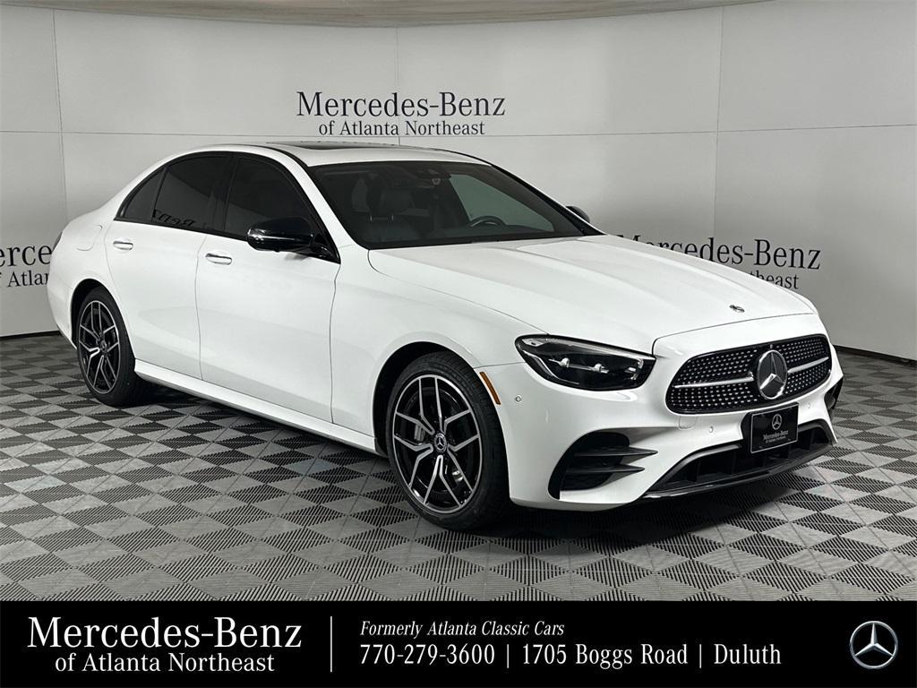 used 2022 Mercedes-Benz E-Class car, priced at $46,600