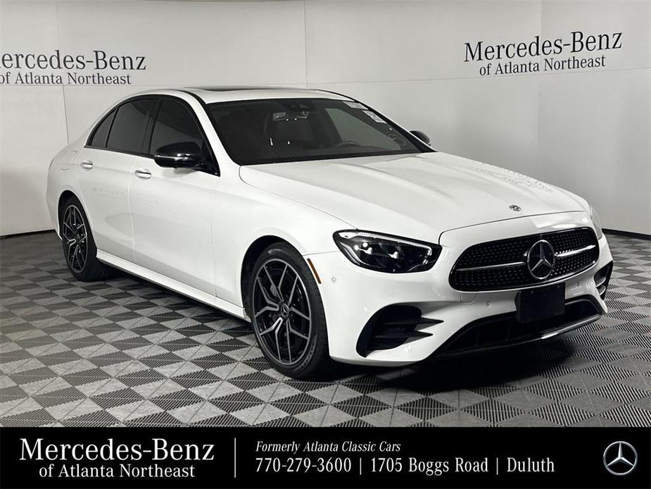 used 2022 Mercedes-Benz E-Class car, priced at $46,600