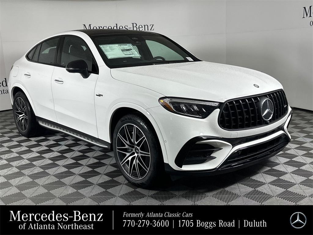 new 2025 Mercedes-Benz AMG GLC 43 car, priced at $77,870