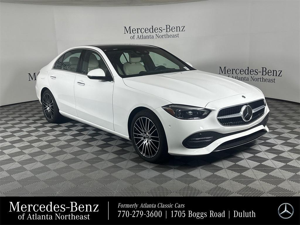 used 2025 Mercedes-Benz C-Class car, priced at $41,327
