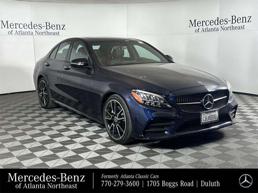 used 2021 Mercedes-Benz C-Class car, priced at $31,893