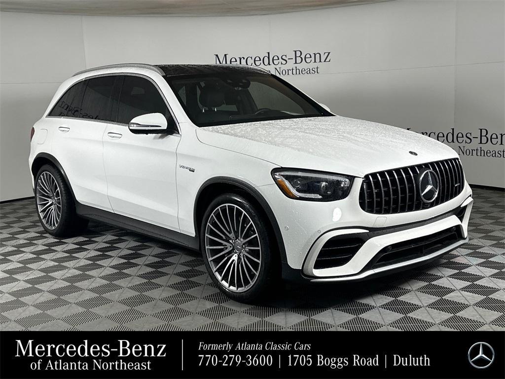 used 2020 Mercedes-Benz AMG GLC 63 car, priced at $65,788