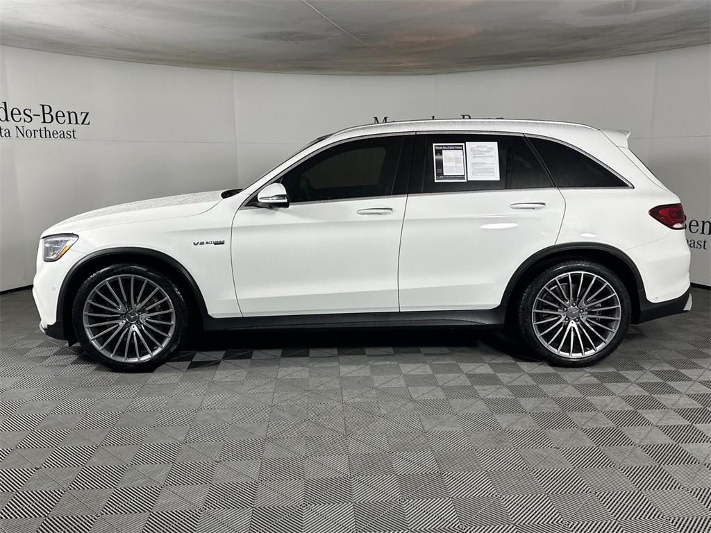 used 2020 Mercedes-Benz AMG GLC 63 car, priced at $65,788