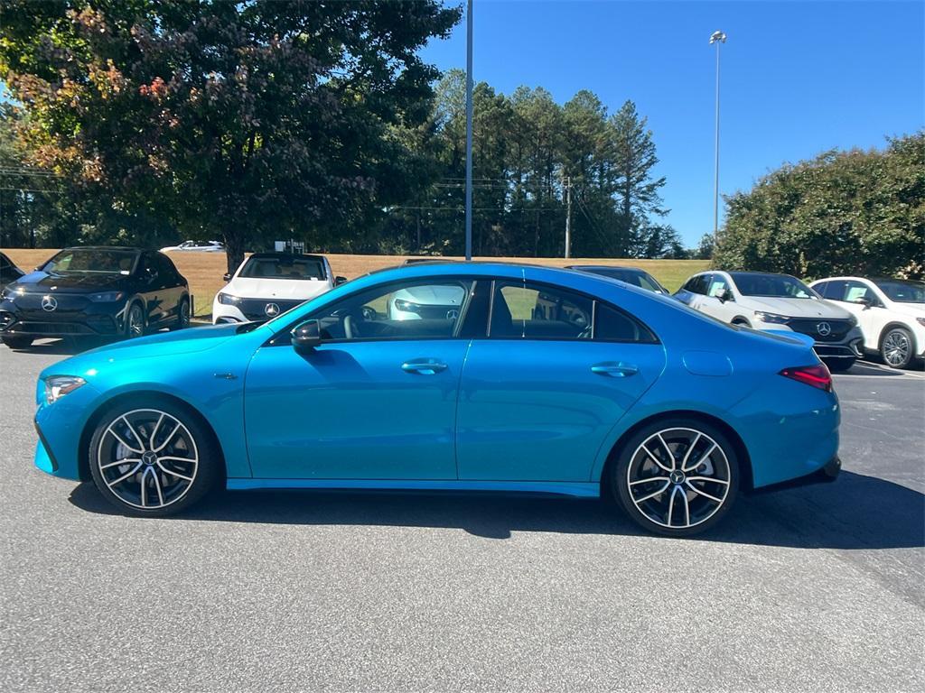 new 2025 Mercedes-Benz AMG CLA 35 car, priced at $63,370