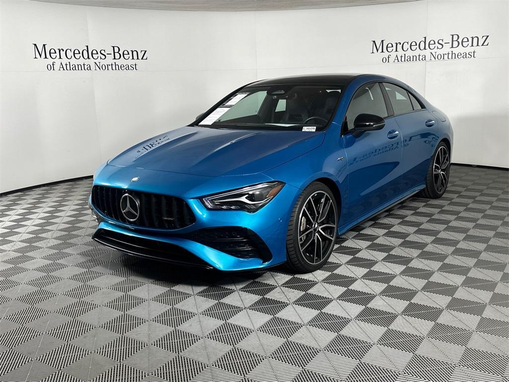used 2025 Mercedes-Benz AMG CLA 35 car, priced at $50,777