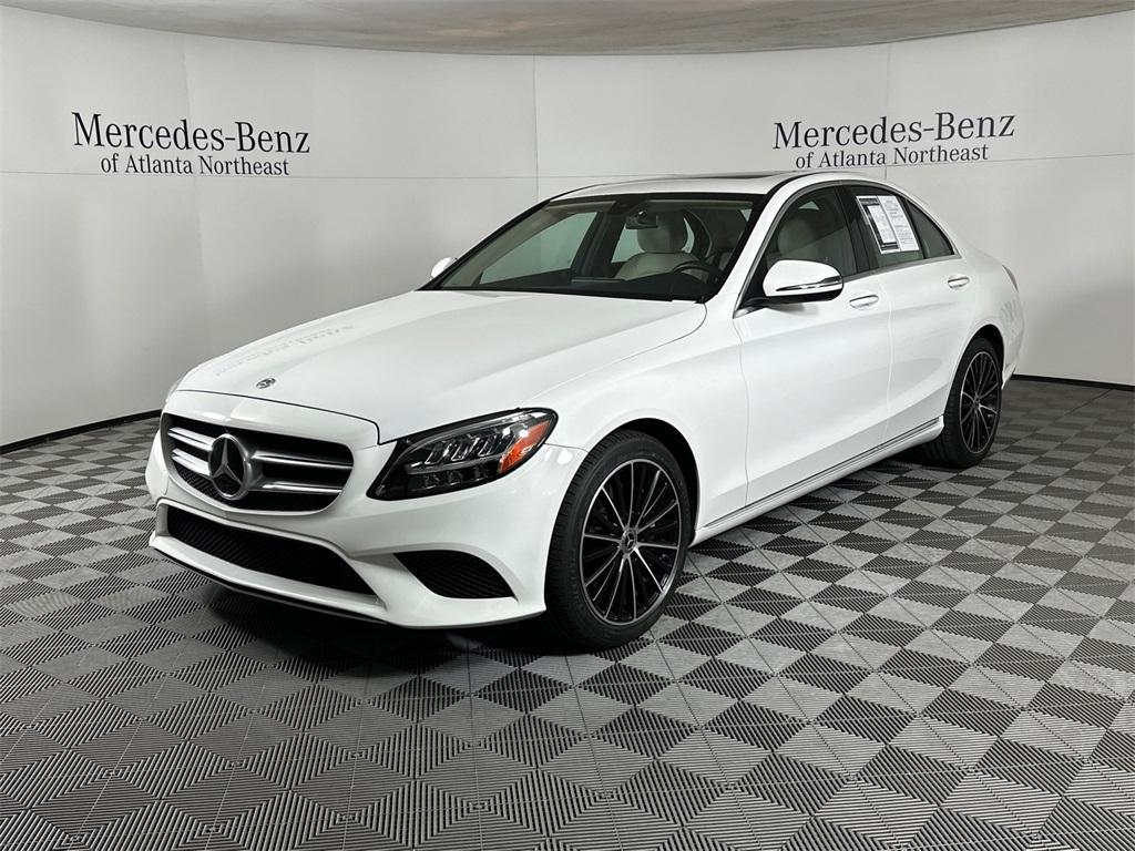 used 2021 Mercedes-Benz C-Class car, priced at $30,977