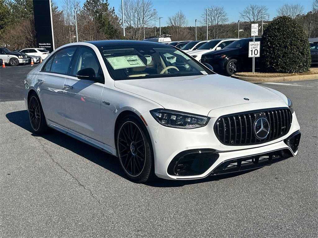 new 2025 Mercedes-Benz AMG S 63 E car, priced at $250,470