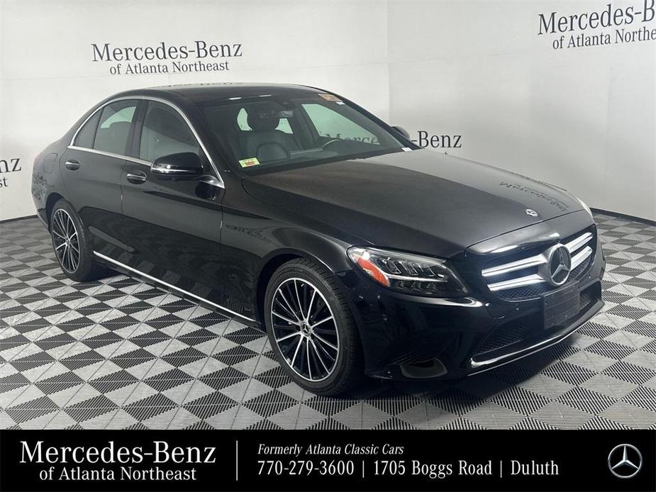 used 2021 Mercedes-Benz C-Class car, priced at $32,885