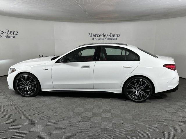 new 2024 Mercedes-Benz AMG C 43 car, priced at $74,155