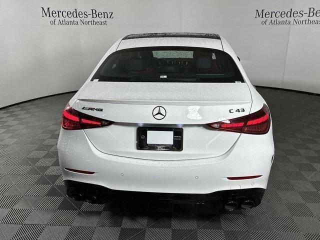 new 2024 Mercedes-Benz AMG C 43 car, priced at $74,155