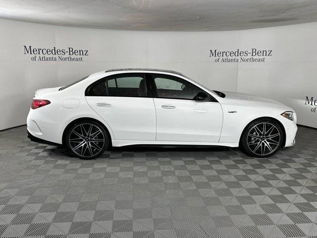 new 2024 Mercedes-Benz AMG C 43 car, priced at $74,155