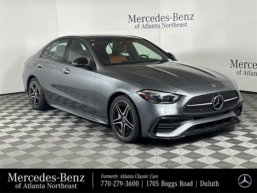 used 2024 Mercedes-Benz C-Class car, priced at $42,998