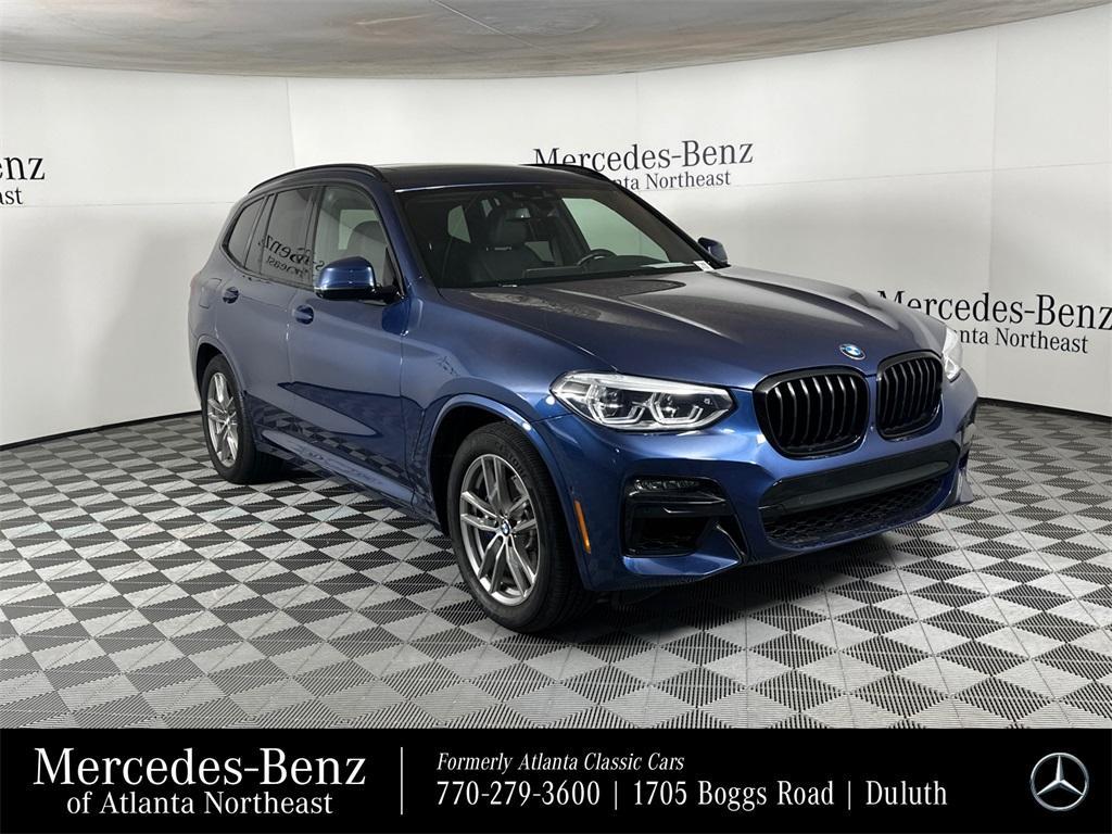 used 2021 BMW X3 car, priced at $37,982