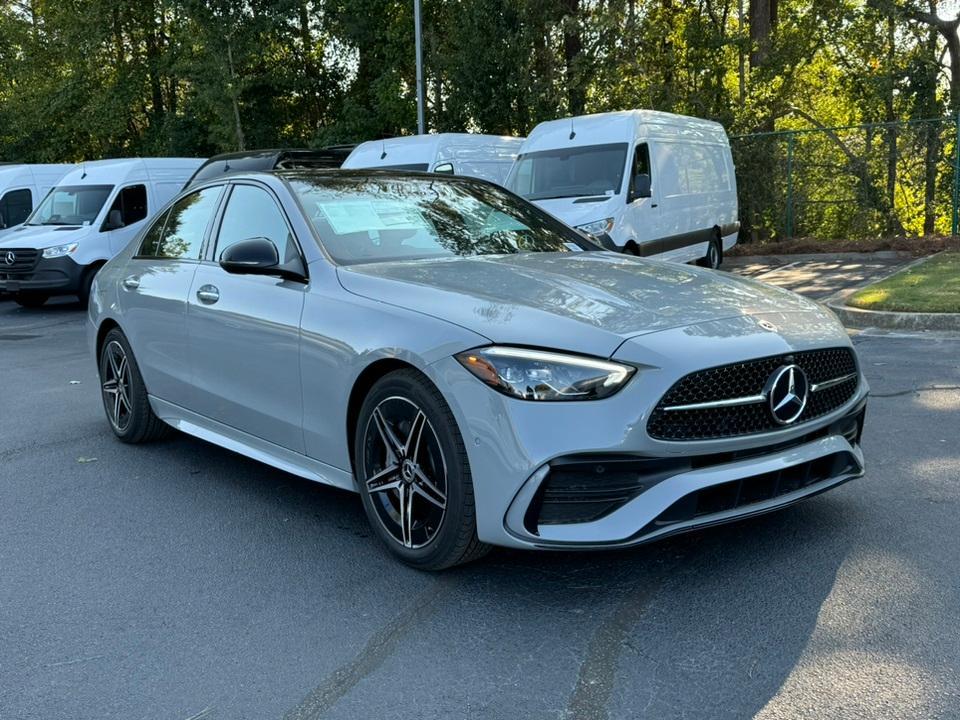 new 2025 Mercedes-Benz C-Class car, priced at $60,865