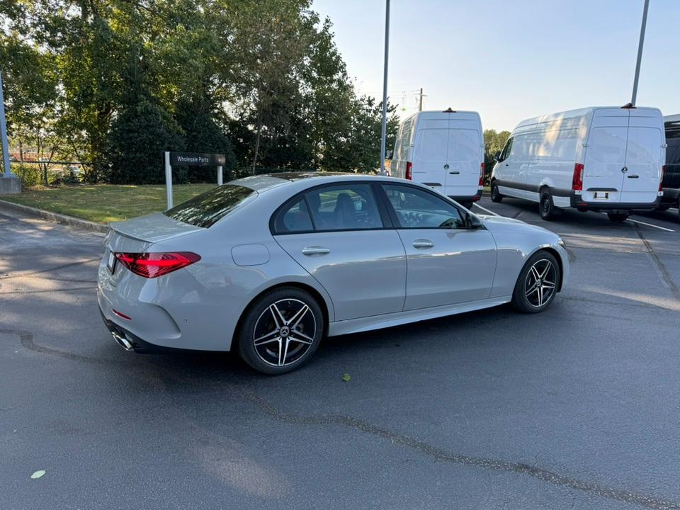 new 2025 Mercedes-Benz C-Class car, priced at $60,865