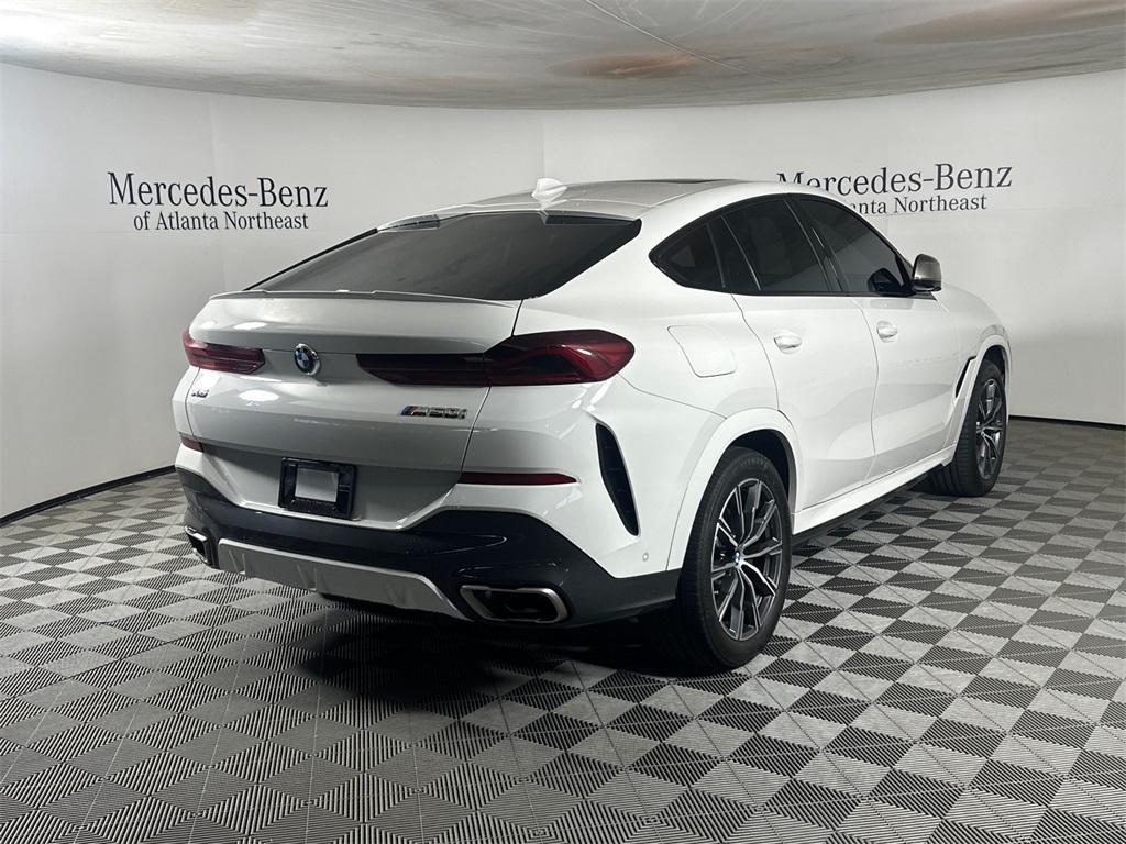 used 2022 BMW X6 car, priced at $49,458