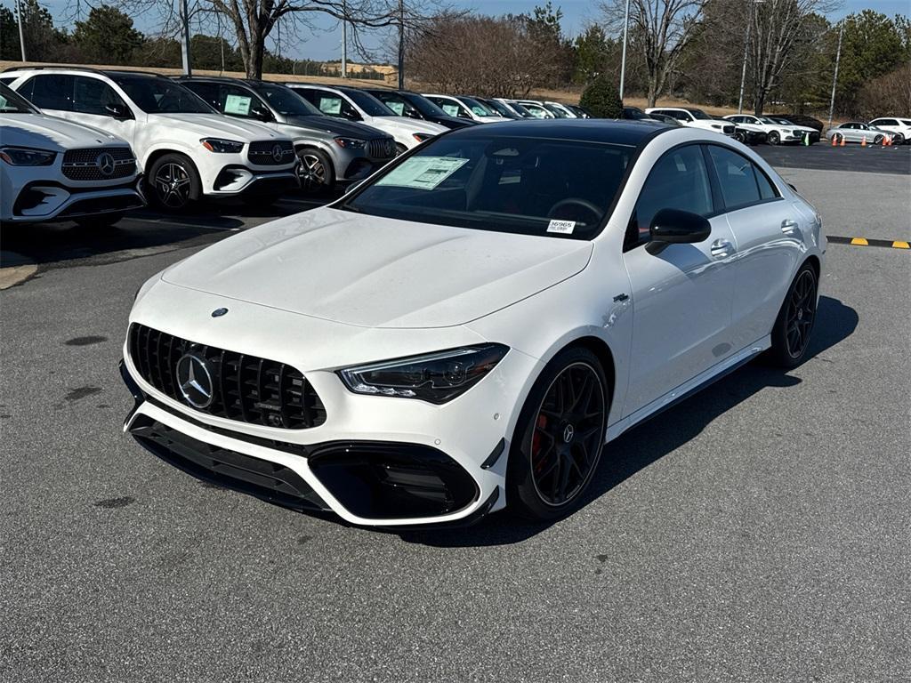 new 2025 Mercedes-Benz AMG CLA 45 car, priced at $77,295