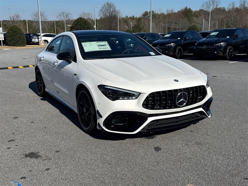 new 2025 Mercedes-Benz AMG CLA 45 car, priced at $77,295