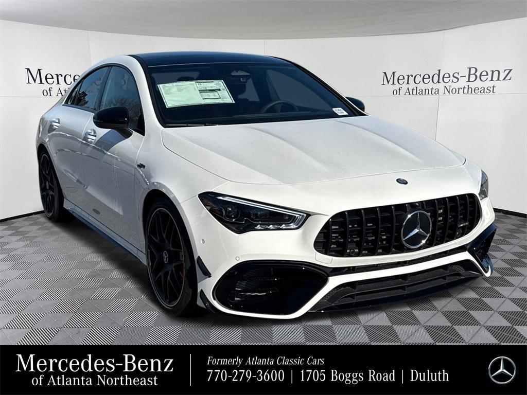 new 2025 Mercedes-Benz AMG CLA 45 car, priced at $77,295