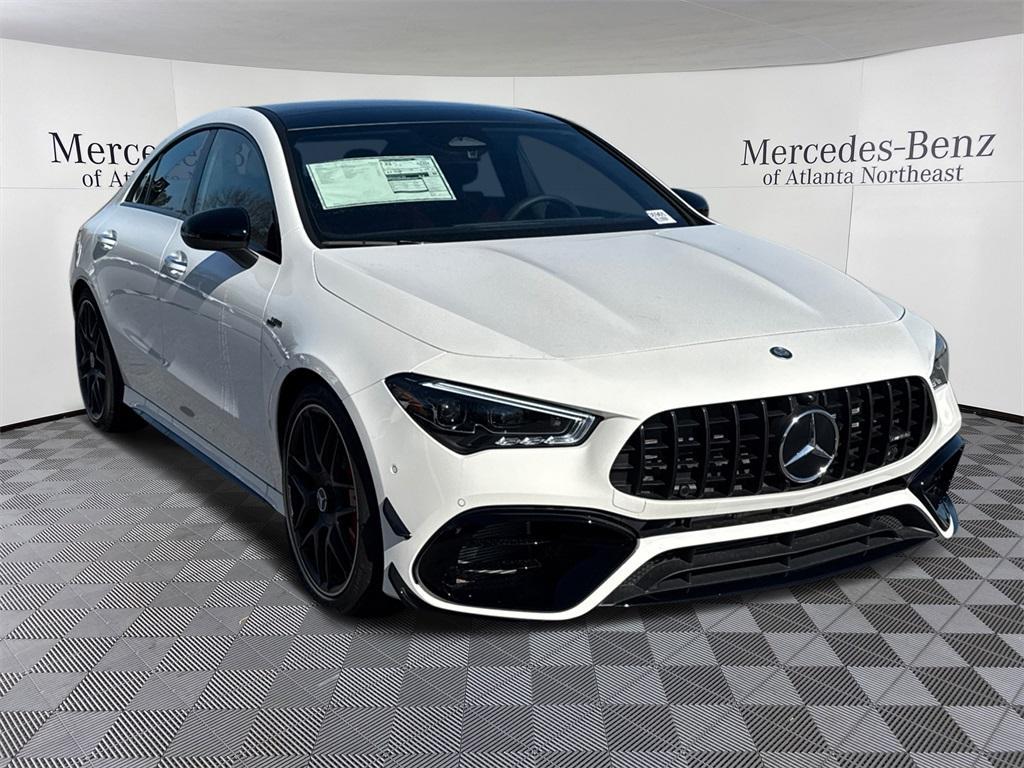 new 2025 Mercedes-Benz AMG CLA 45 car, priced at $77,295