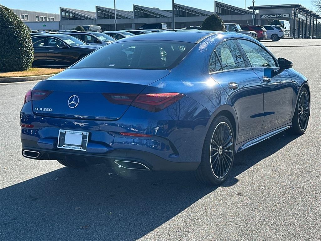 new 2025 Mercedes-Benz CLA 250 car, priced at $53,615