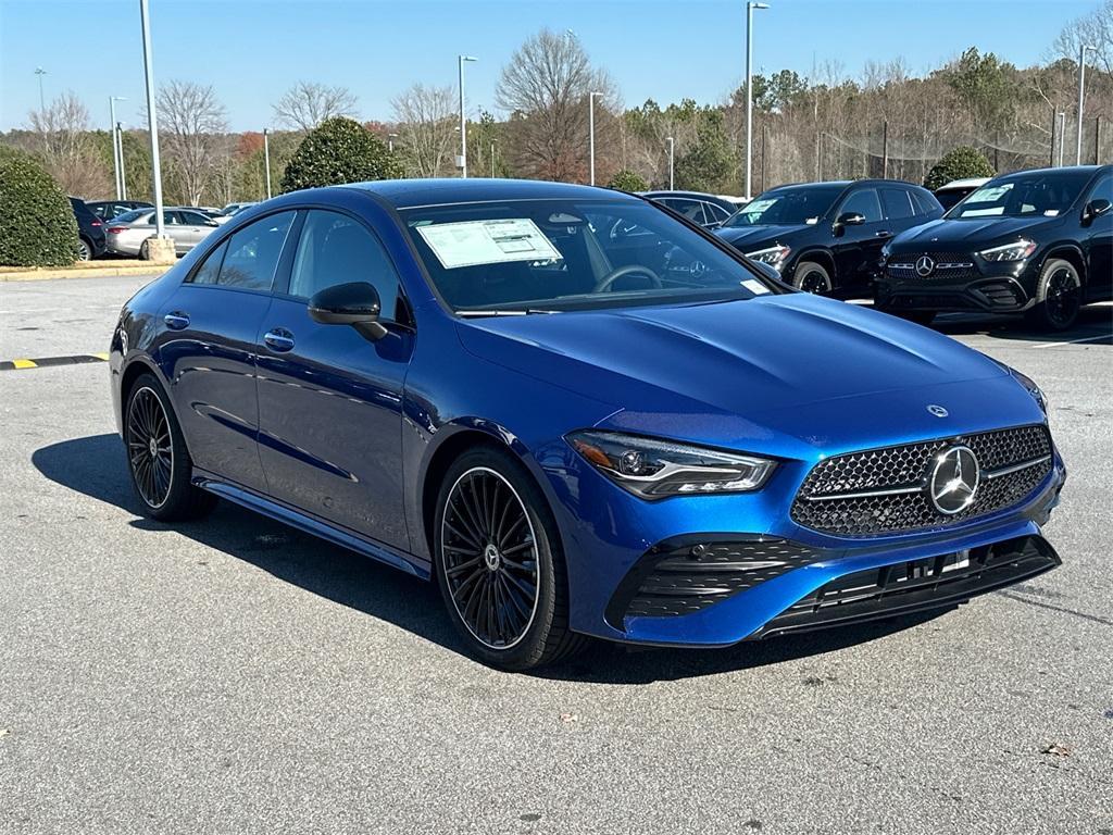 new 2025 Mercedes-Benz CLA 250 car, priced at $53,615