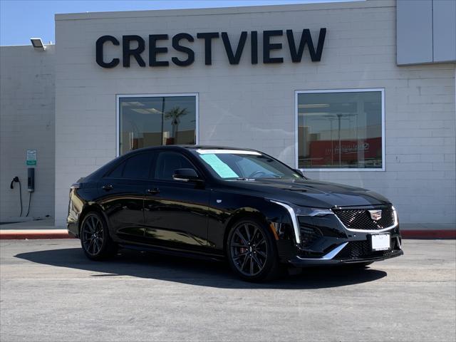 used 2025 Cadillac CT4 car, priced at $42,918