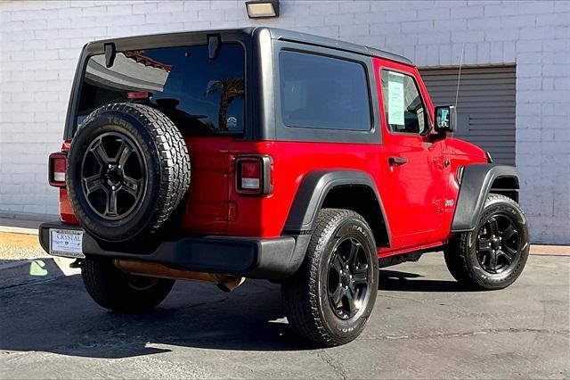 used 2020 Jeep Wrangler car, priced at $25,352