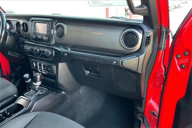 used 2020 Jeep Wrangler car, priced at $25,352