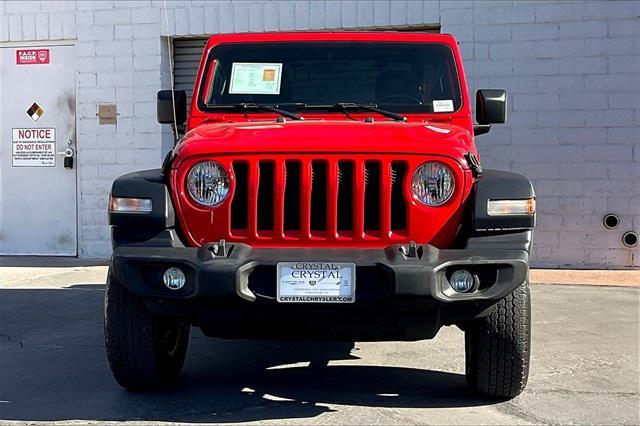 used 2020 Jeep Wrangler car, priced at $25,352