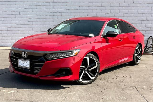 used 2021 Honda Accord car, priced at $22,990