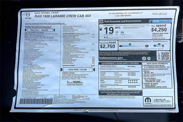 new 2025 Ram 1500 car