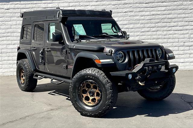 used 2018 Jeep Wrangler Unlimited car, priced at $32,290