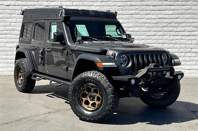 used 2018 Jeep Wrangler Unlimited car, priced at $32,290