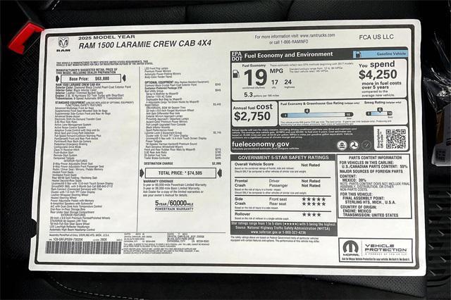 new 2025 Ram 1500 car