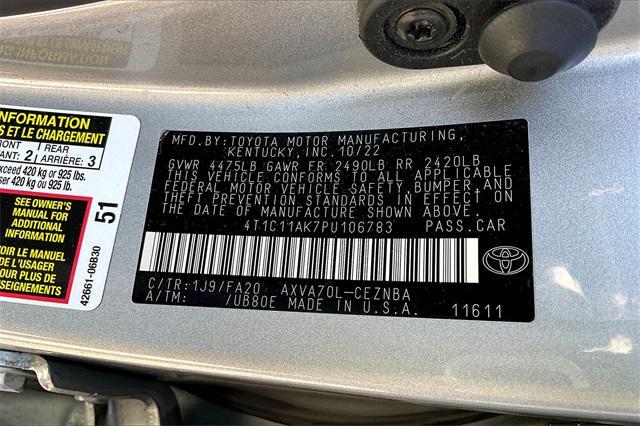 used 2023 Toyota Camry car, priced at $24,888