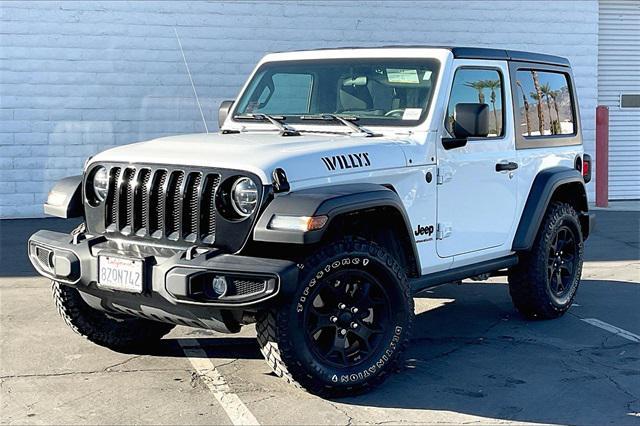 used 2021 Jeep Wrangler car, priced at $31,468