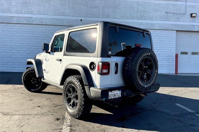 used 2021 Jeep Wrangler car, priced at $31,468