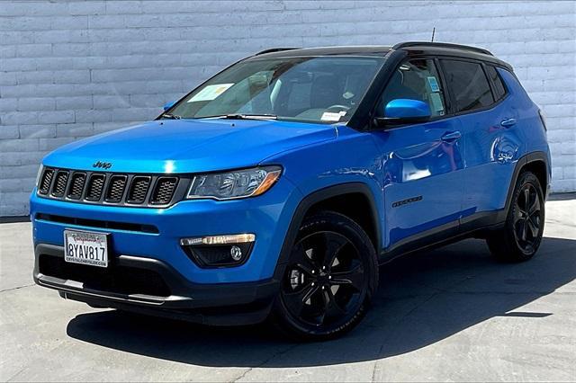 used 2021 Jeep Compass car, priced at $21,488