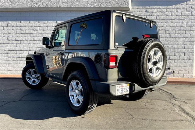 used 2022 Jeep Wrangler car, priced at $32,656