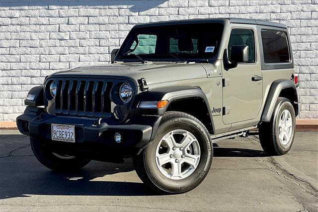 used 2022 Jeep Wrangler car, priced at $32,656