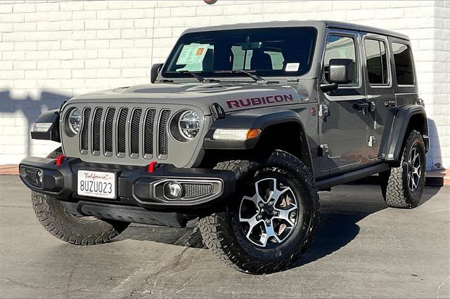 used 2021 Jeep Wrangler Unlimited car, priced at $37,156