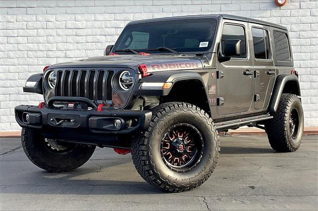 used 2018 Jeep Wrangler Unlimited car, priced at $34,121