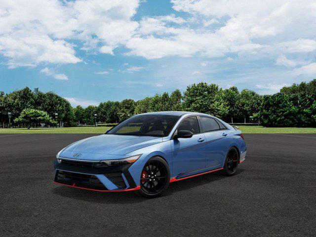 new 2025 Hyundai Elantra N car, priced at $38,070