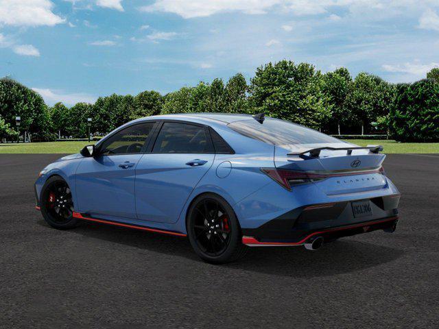 new 2025 Hyundai Elantra N car, priced at $38,070