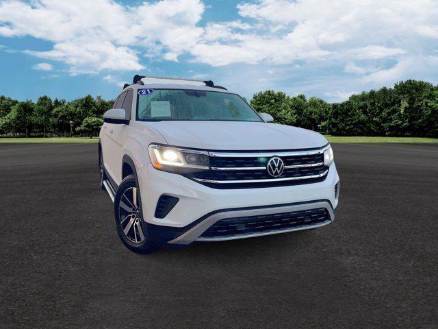 used 2021 Volkswagen Atlas car, priced at $21,495