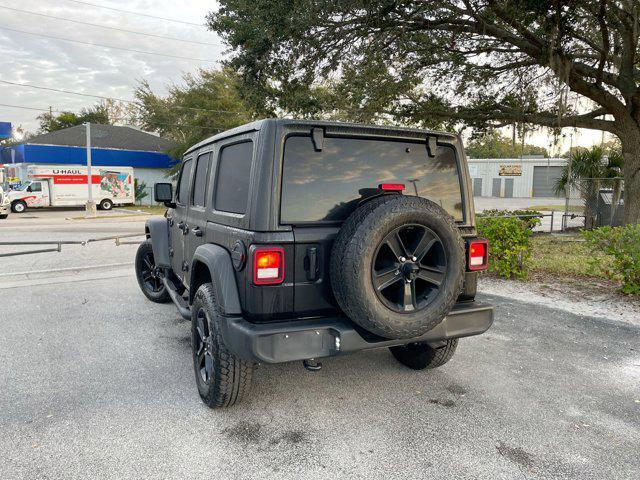 used 2021 Jeep Wrangler Unlimited car, priced at $27,395